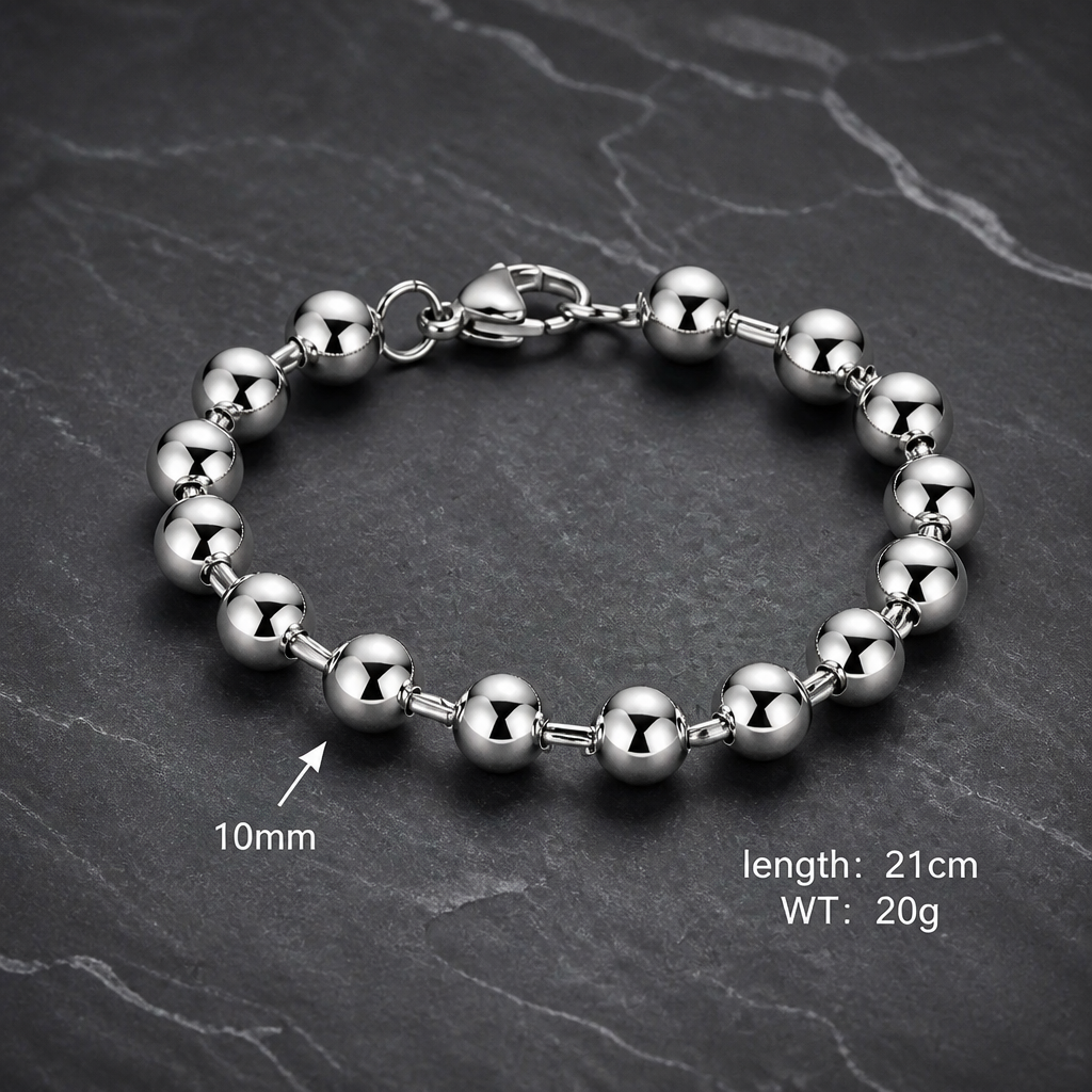 Brazalete Esfera (plateada)