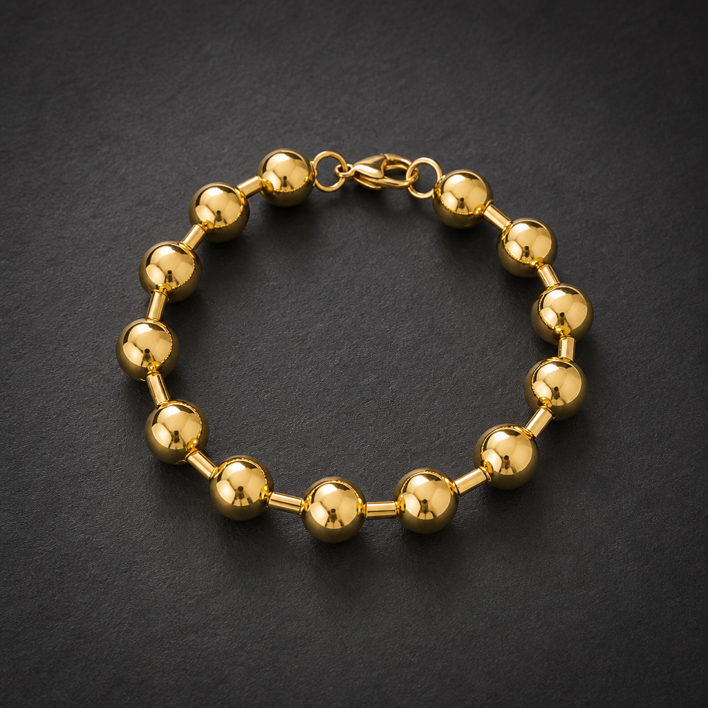 brazalete esfera (dorado)