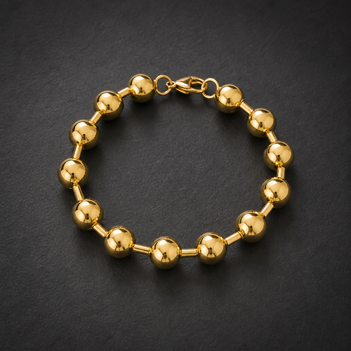 brazalete esfera (dorado)