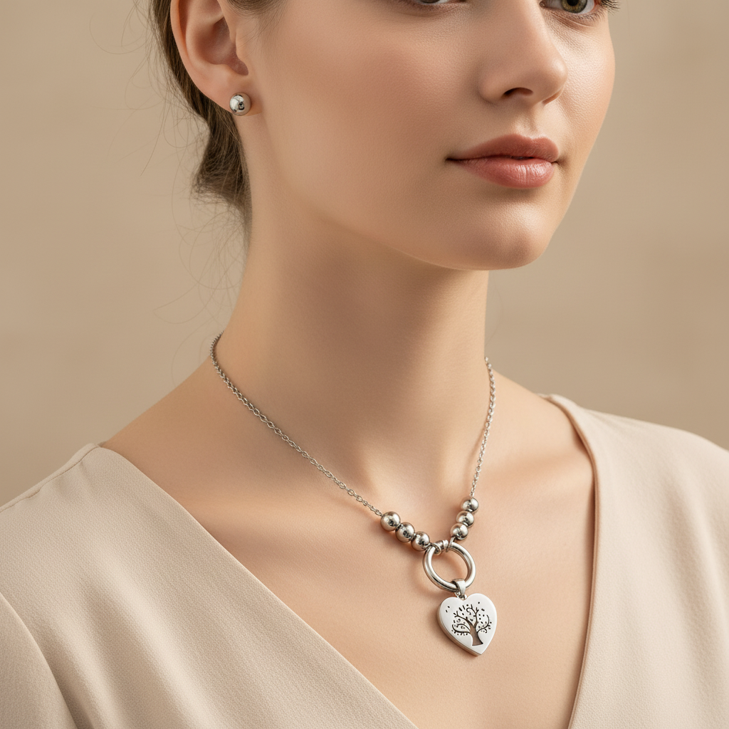 Set Árbol de Vida | Collar y Aretes